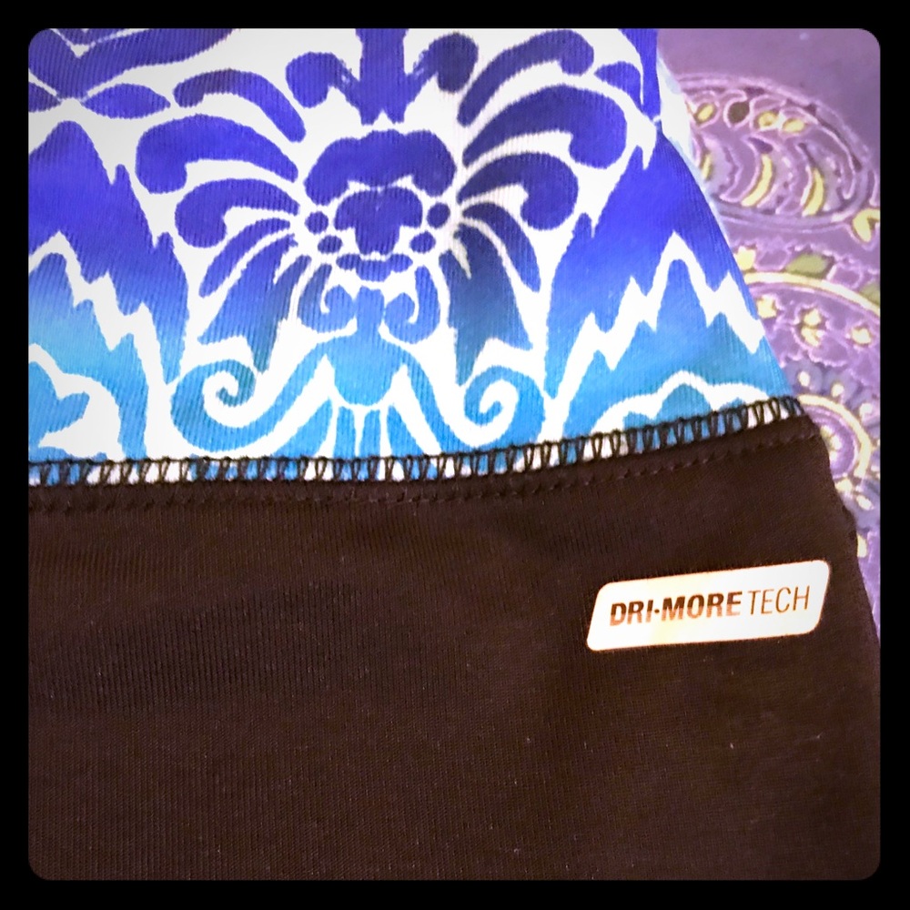 NWOT Ikat waistband Danskin Yoga Capris